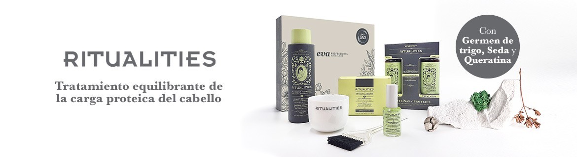 Productos línea Ritualities - Eva Professional Hair Care